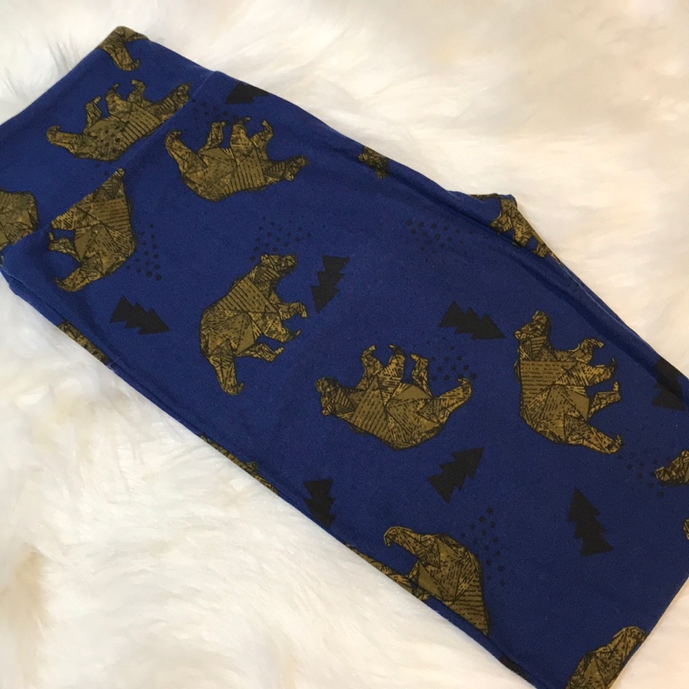 LuLaRoe OS Leggings bear 🐻 * unicorn print *